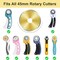 Titanium Coated 15 Packs 45mm Rotary Cutter Blades 45mm Quilting supplies Rotary Cutter Blades for fabric by , compatible with ,Sharp and Durable